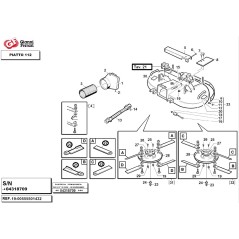 Coppia lama sx + coppia lama dx + 2 coppie lama liscia BIEFFEBI GIANNI FERRARI | NewgardenParts.com