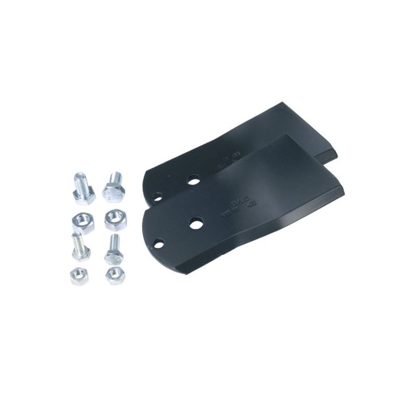 par de cuchillas para tractor de césped compatibles STIGA 1134-9053-01 1134-3764-01 120mm