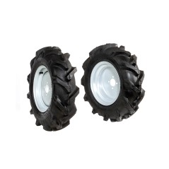 Par de ruedas segadoras de disco fijo 5,0x10" NIBBI FC 30 M - FC 30 H - FC 30 HM | NewgardenParts.com