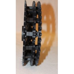 Conjunto de rueda con púas Ambrogio Robot L85 Elite: 075Z10400A