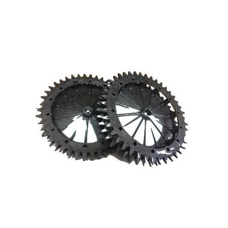 Paire de roues à griffes ORIGINAL AMBROGIO pour robots L300 L200R ELITE
