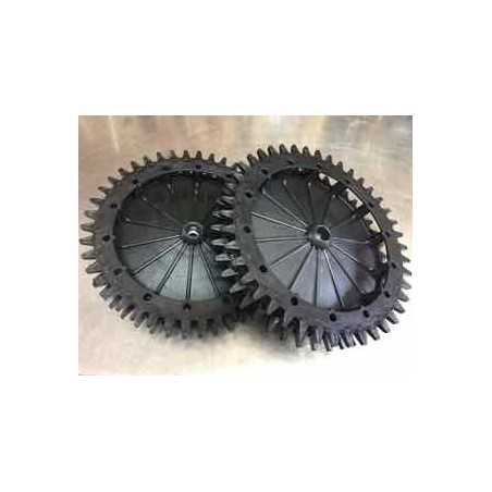 Paire de roues dentées ORIGINAL AMBROGIO pour robot L200R BASIC DELUXE | NewgardenParts.com