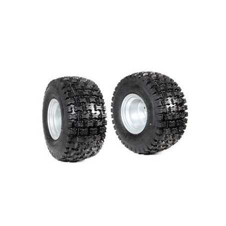 Paar Räder mit fester Scheibe 18/950-8" für Mäher NIBBI FC 20 - FC 145 | NewgardenParts.com