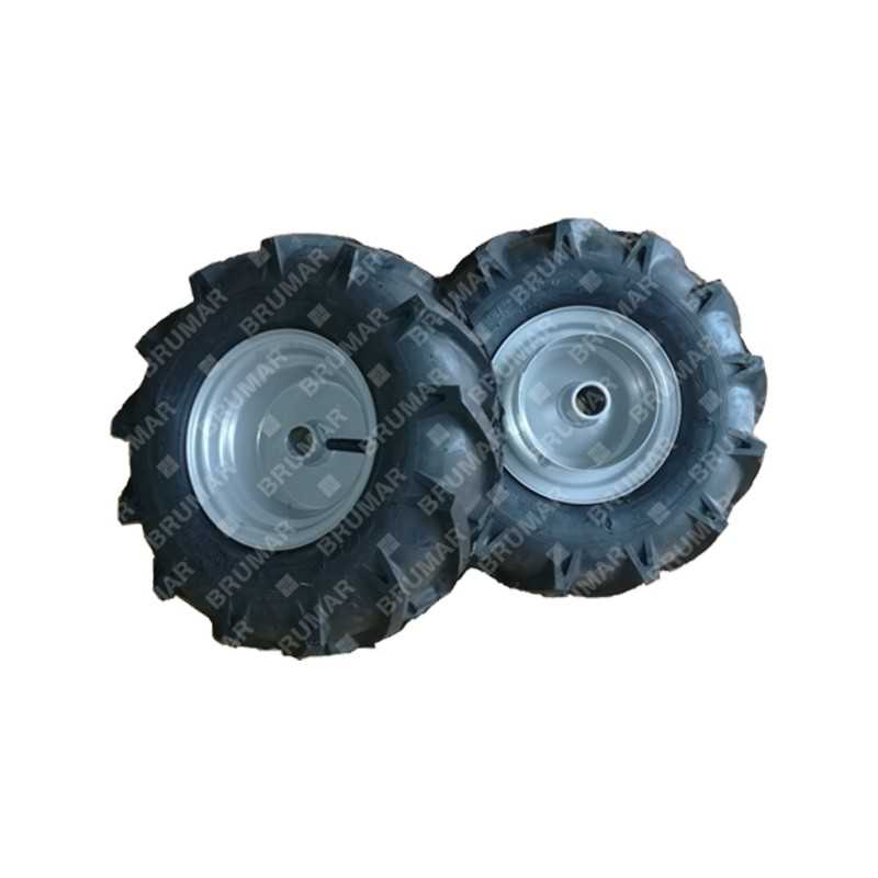 Paire de roues motrices sur pneus ATTILA ATR 3506 3.50-6&nbsp;062120
