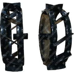 Couple de roues motrices en fer ATTILA ATRF 37100&nbsp;370 x 100 mm 062330