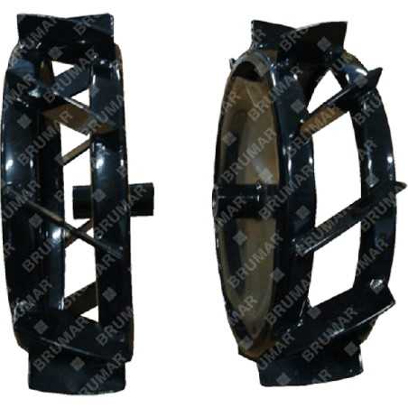 Par de ruedas motrices de hierro ATTILA ATRF 37100 370 x 100 mm 062330 | NewgardenParts.com