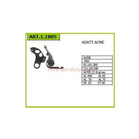 ACME contact pair for walking tractor 1002 AL480 65 70 75 1.1805 | NewgardenParts.com