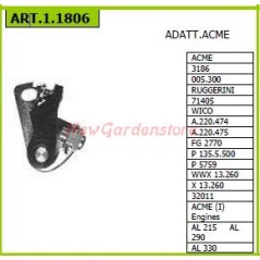 Coppie contatti ACME per motocoltivatore 3186 005.300 1.1806 | NewgardenParts.com