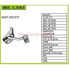 Coppie contatti DUCATI per motocoltivatore 31.95.772 1.3563 | NewgardenParts.com