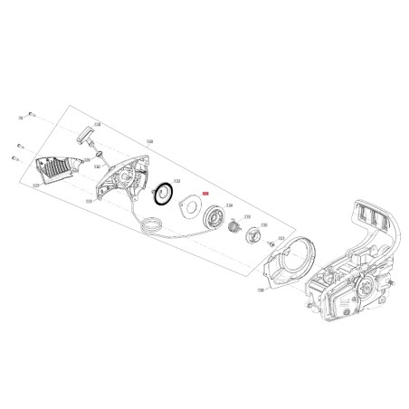 Copri molla avviamento ORIGINALE BLUEBIRD motosega CSP280T - CSP280TC CSP410-153 | NewgardenParts.com