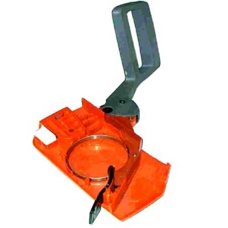 Chain guard compatible with HUSQVARNA chainsaw 268 272 61 | NewgardenParts.com