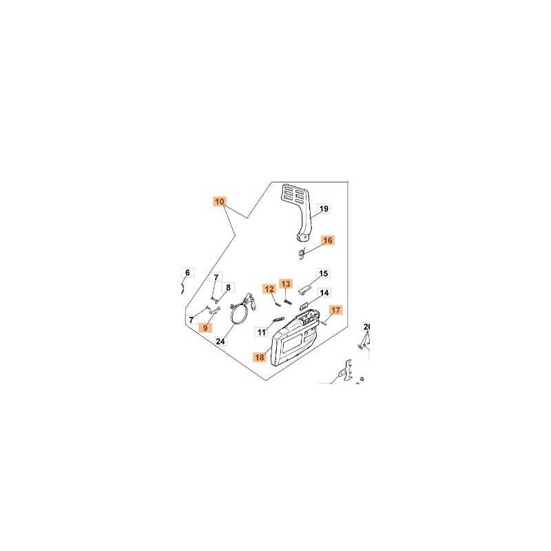 Couvercle de chaîne de tronçonneuse modèles 938 941 942 946 951 094600382R OLEOMAC