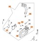 Copricatena motosega modelli 938 941 942 946 951 094600382R OLEOMAC