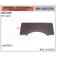 Coprifiltro aria ASPERA motore rasaerba tosaerba tagliaerba BV SERIE 005259 | NewgardenParts.com