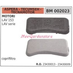 Coprifiltro aria ASPERA motore tosaerba tagliaerba LAV 153 002023 | NewgardenParts.com