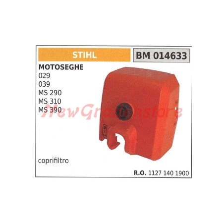 Coprifiltro aria STIHL per motosega 029 039 MS 290 310 390 014633 | NewgardenParts.com