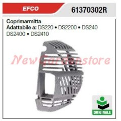 Silencieux EFCO pour débroussailleuse DS220 2200 240 2400 61370302R