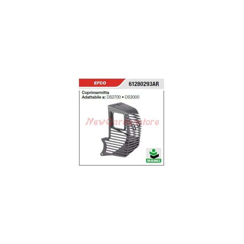 Couvercle de silencieux EFCO pour débroussailleuse EFCO DS2700 3000 61280293AR
