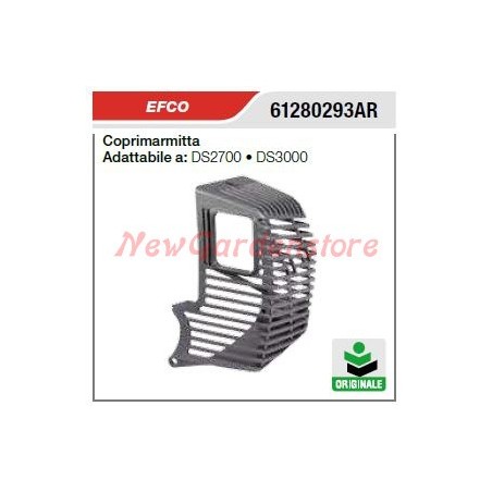 Coprimarmitta silenziatore EFCO decespugliatore DS2700 3000 61280293AR | NewgardenParts.com