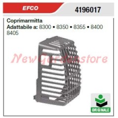 Couvercle de silencieux EFCO EFCO tronçonneuse 8300 8350 8355 8400 8405 4196017