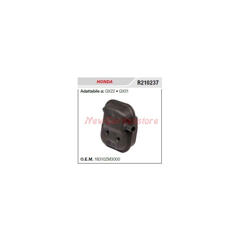 Coprimarmitta silenziatore HONDA motocoltivatore GX 140 160 R210237