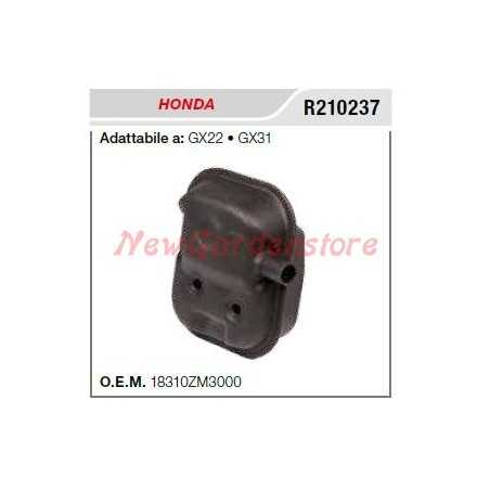 Silencer muffler cover HONDA walking tractor GX 140 160 R210237 | NewgardenParts.com