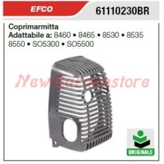 Coprimarmitta silenziatore ORIGNALE OLEOMAC motosega 8460 8465 8530 61110230BR | NewgardenParts.com