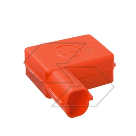 Coprimorsetto batteria polo positivo in pvc colore rosso | NewgardenParts.com