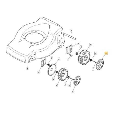 ORIGINAL STIGA lawn tractor 3544P ES414B grey hub cap 322110521/0 | NewgardenParts.com