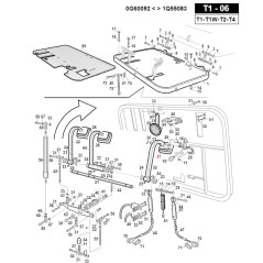 Copripedale freno in gomma TURBO4 ORIGINALE GIANNI FERRARI 00.07.01.0140 | NewgardenParts.com