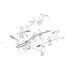 Copristaffa pedale freno ORIGINALE STIGA trattorino tagliaerba 1330m 325110391/0 | NewgardenParts.com