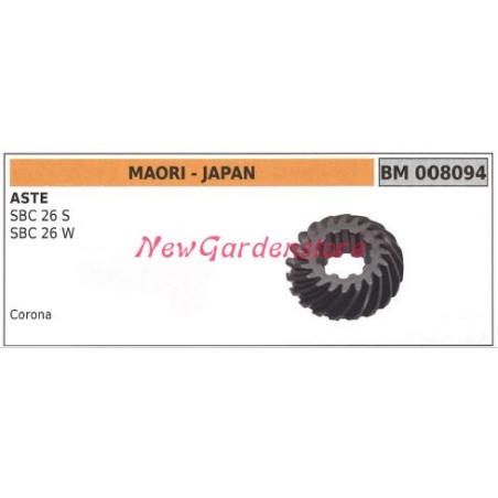 Corona coppia conica MAORI decespugliatore 008094 | NewgardenParts.com