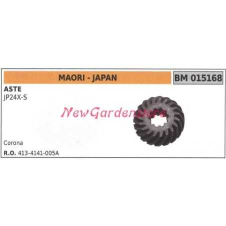 Paire d'engrenages coniques pour débroussailleuse MAORI couronne 015168 | NewgardenParts.com