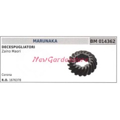 Bevel gear pair sprocket MARUNAKA maori backpack brushcutter 014362