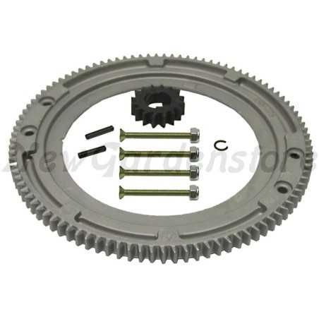 Sprocket for starter motor compatible BRIGGS 696537 399676 392134 | NewgardenParts.com