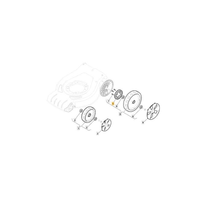 ORIGINAL STIGA Rasentraktor Mähwerk Radkreuzer Modelle 148SP-GHW 322120117/0