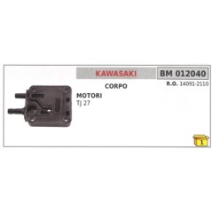 Corpo carburatore KAWASAKI TJ 27 decespugliatore 14091-2110 | NewgardenParts.com