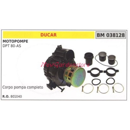 Corpo DUCAR motopompa DPT 80-AS 038128 | NewgardenParts.com