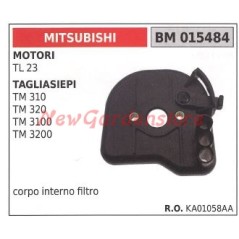 Corpo interno filtro aria MITSUBISHI motore 2 tempi decespugliatore 015484 | NewgardenParts.com