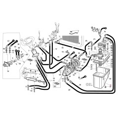 Corpo serbatoio trattorino modelli GT-W ORIGINALE GIANNI FERRARI 91002180001 | NewgardenParts.com