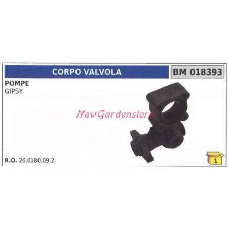 Corps de vanne pompe UNIVERSELLE Bertolini GIPSY 018393 | NewgardenParts.com