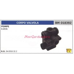 Cuerpo de válvula UNIVERSAL para bomba Bertolini STING 018407 24.0300.32.2 | NewgardenParts.com