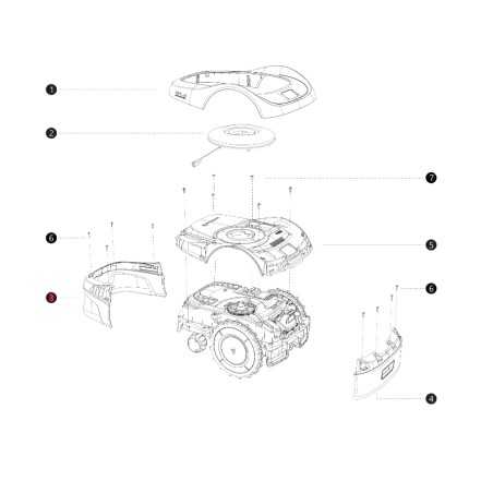 ORIGINAL BLUEBIRD Mähroboter NAVIMOW AB12.02.00.0123 Cover i108E | NewgardenParts.com