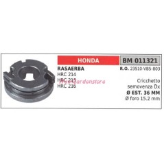 Klinkenrad halbschwenkbar rechts HONDA Rasenmäher HRC 214 011321 | NewgardenParts.com