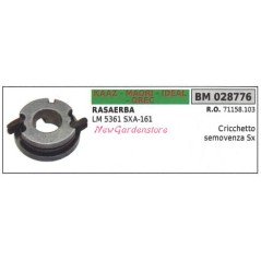 Cricchetto semovenza sx KAAZ rasaerba tosaerba tagliaerba LM5361SXA 161 028776 | NewgardenParts.com