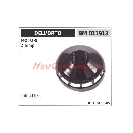 Cuffia filtro aria DELL'ORTO per motori 2 tempi 011913 | NewgardenParts.com