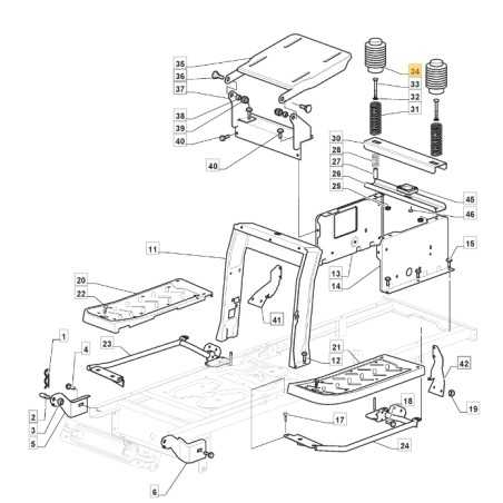 Sitzfederkappe ORIGINAL STIGA Rasenmähertraktor 1328h 325600148/0 | NewgardenParts.com