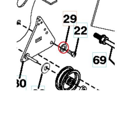 ANELLO DI FERMO 812000032 ORIGINALE HUSQVARNA | NewgardenParts.com