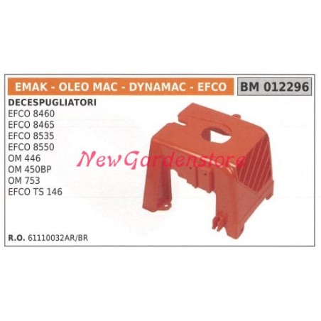 Cuffia motore EMAK motore decespugliatore EFCO 8460 8465 8535 8550 012296 | NewgardenParts.com