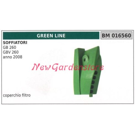 Cuffia motore GREEN LINE motore soffiatore GB 260 GBV 260 anno 2008 016560 | NewgardenParts.com